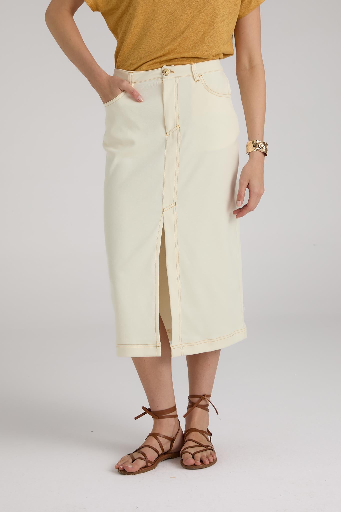 Slim Fit Midi Etek