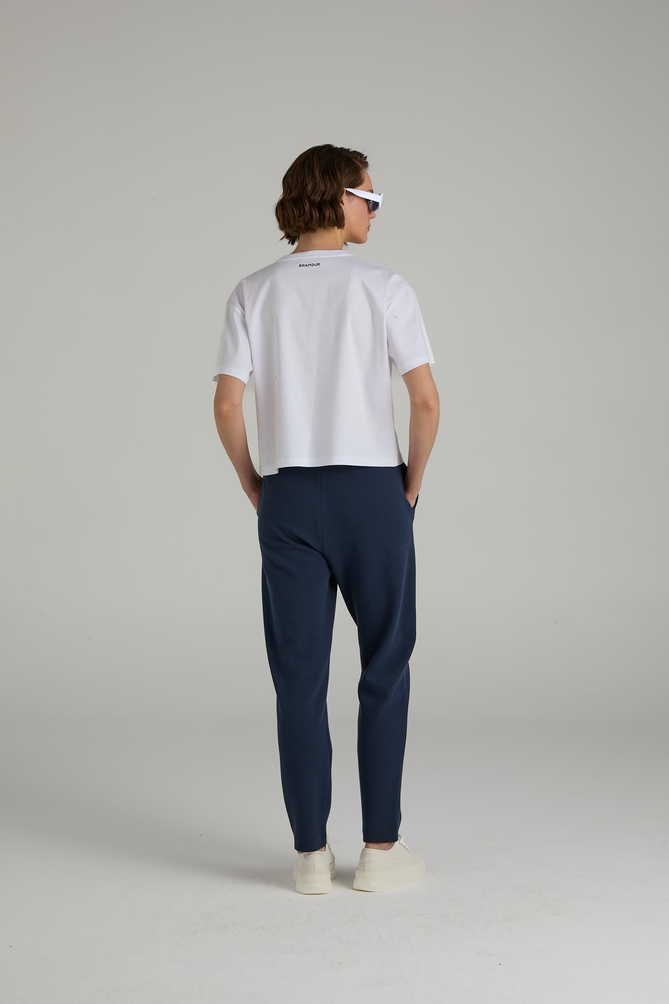 Dokulu Jogger Pantolon