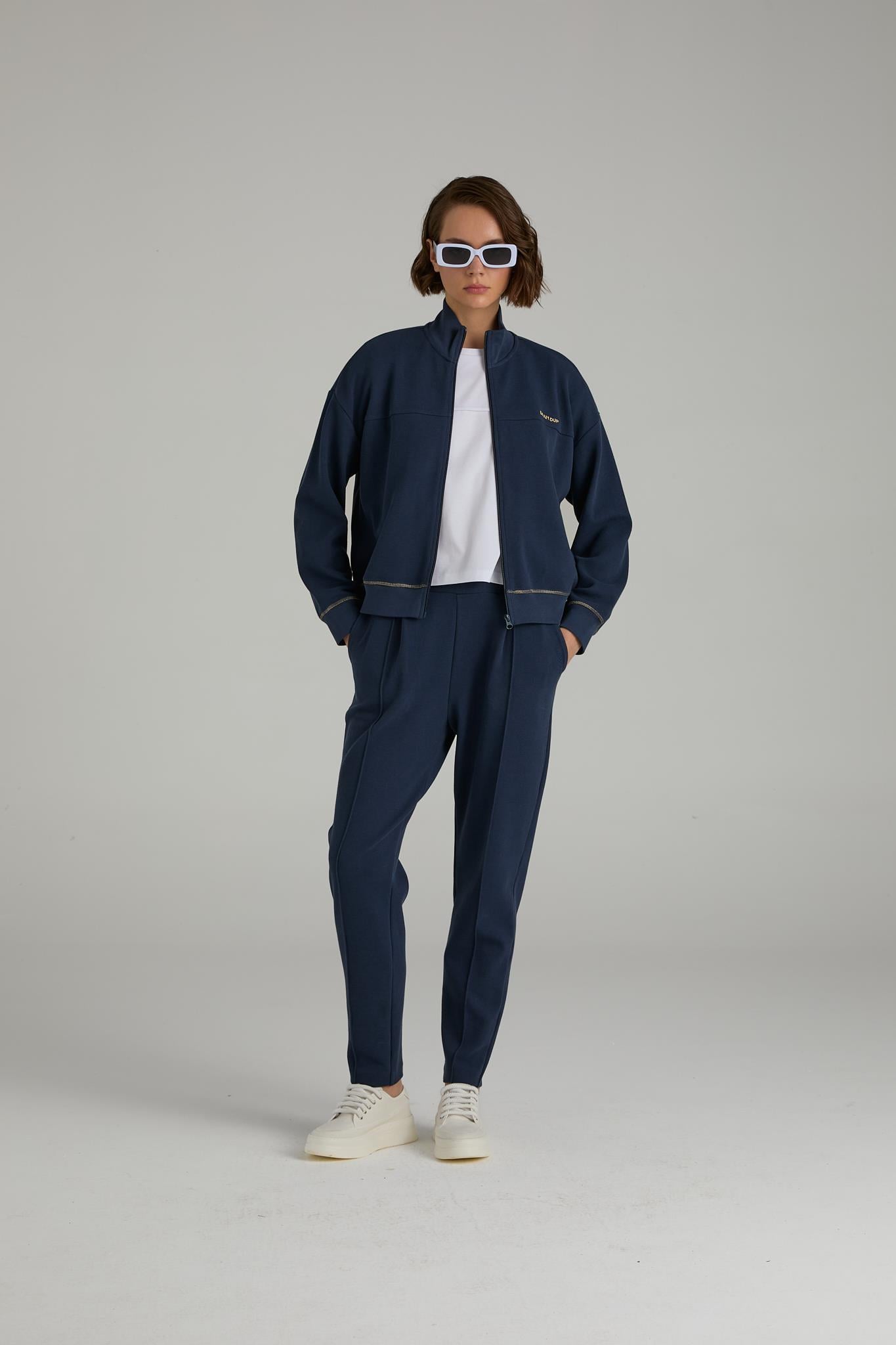 Dokulu Jogger Pantolon
