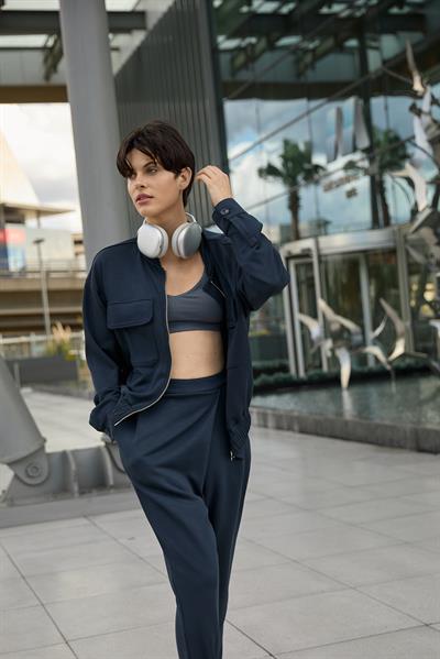 Cupro Bomber Ceket