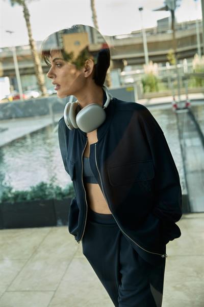Cupro Bomber Ceket