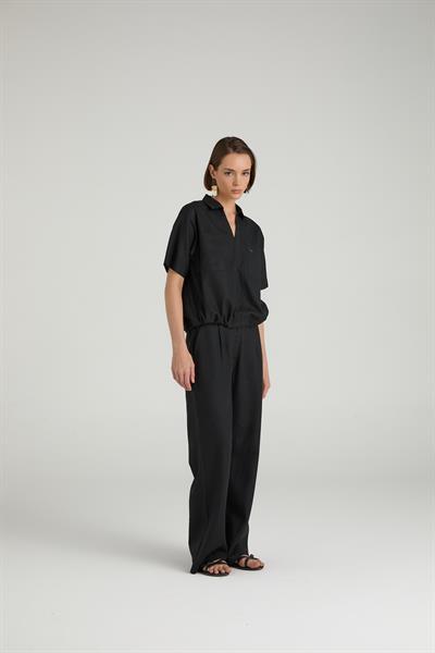 Keten Karışımlı Comfort Fit Pantolon