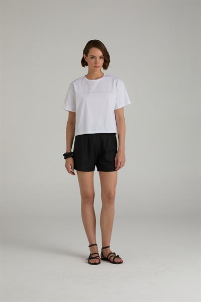 Keten Karışımlı Short