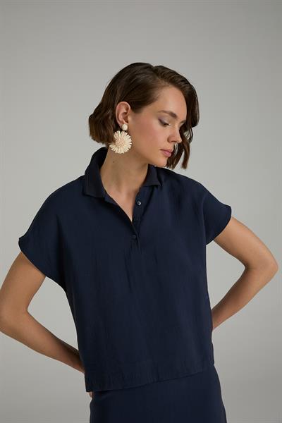 Pamuk Modal Polo T-shirt