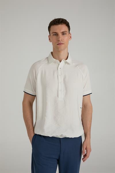 BRANDUP Pamuk Modal Reglan Polo T-shirt