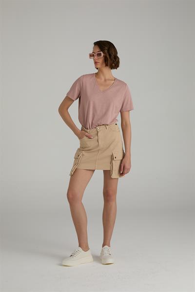 V Yaka T-shirt