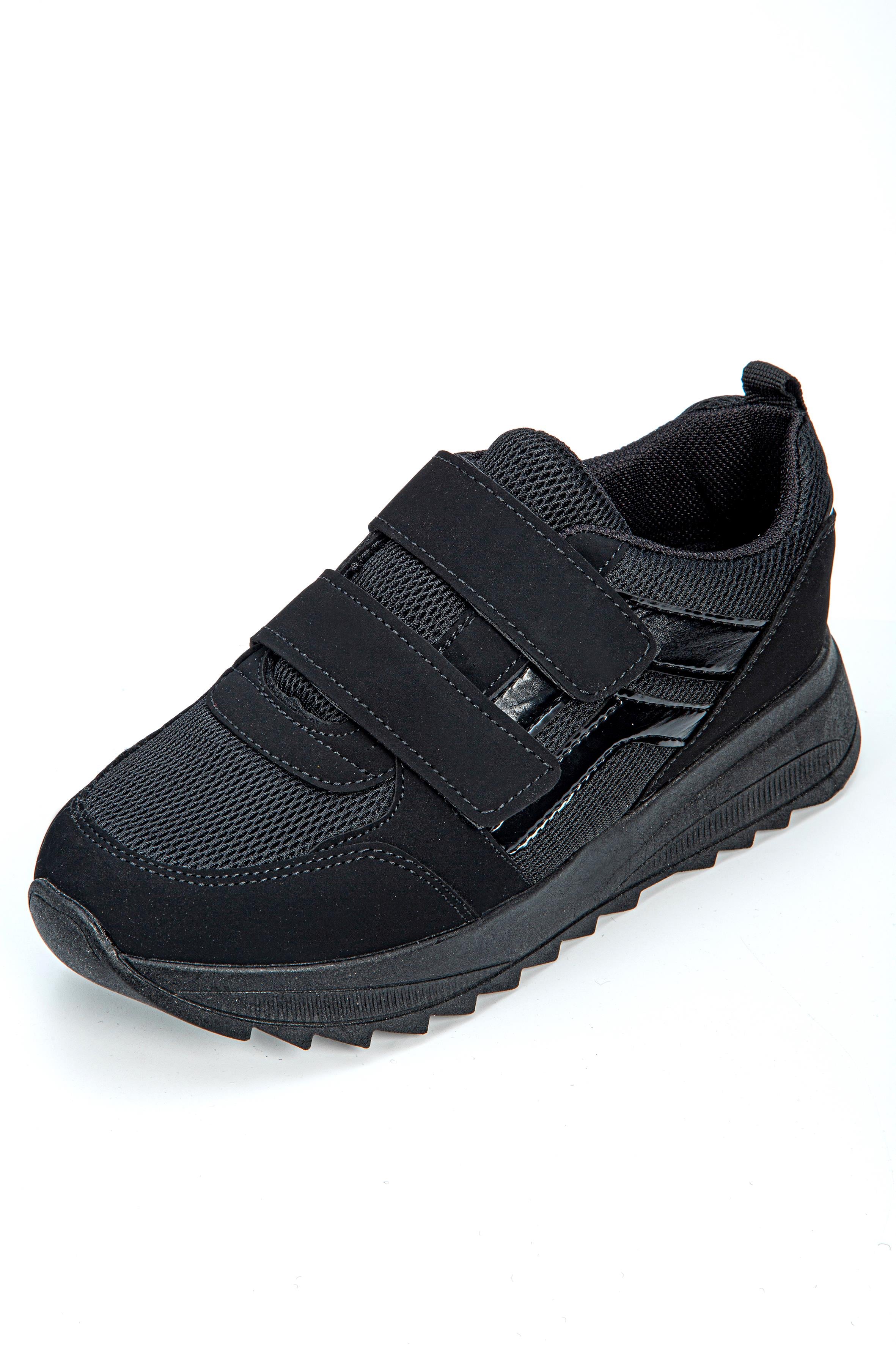 ByTerre 1604 Anorak Siyah Kadın Günlük Spor Ayakkabı 