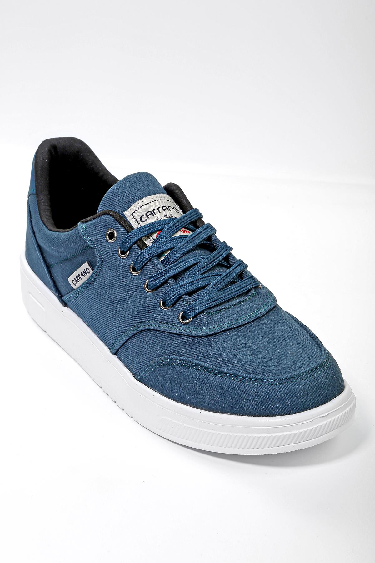 ByTerre 1120 Petrol Keten Erkek Günlük Ayakkabı