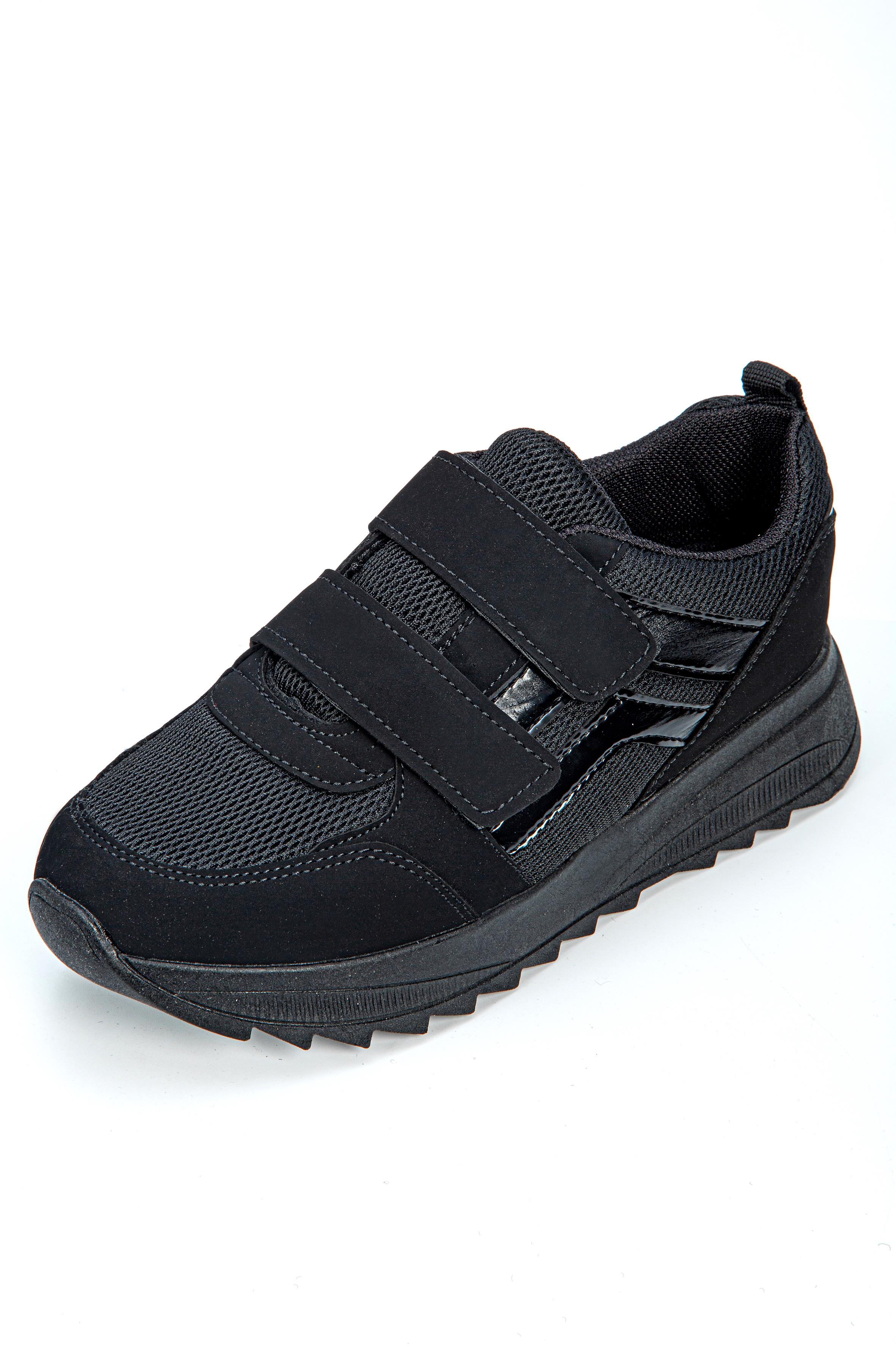 ByTerre 1604 Anorak Siyah Kadın Günlük Spor Ayakkabı 