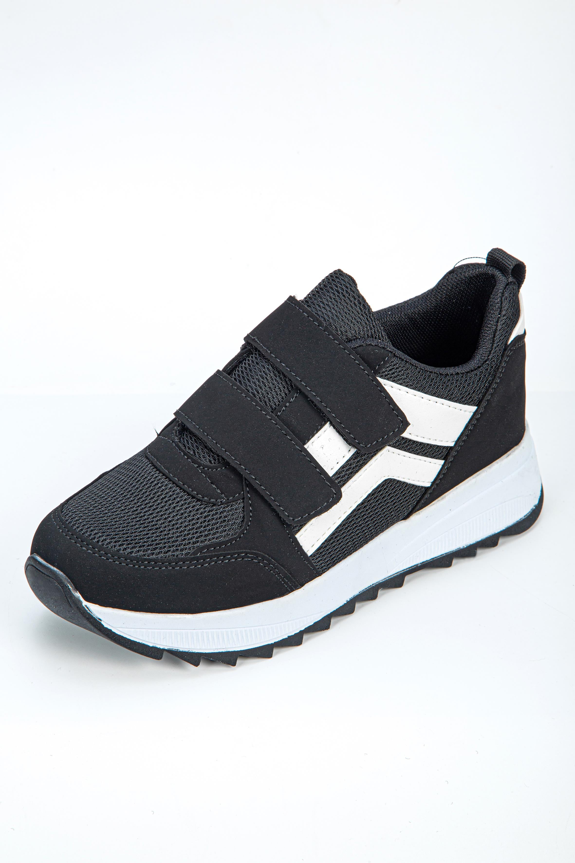 ByTerre 1604 Anorak Siyah Kadın Günlük Spor Ayakkabı 