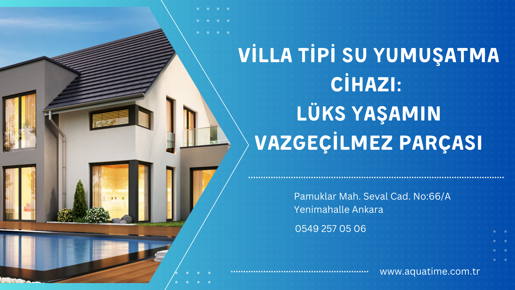Villa Tipi Su Yumuşatma Cihazı: Lüks Yaşamın Vazgeçilmez Parçası