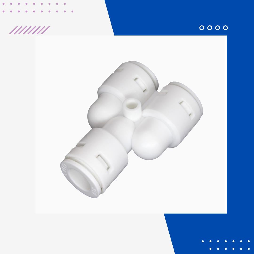 1/4 Quick İki Yönlü Y Fittings
