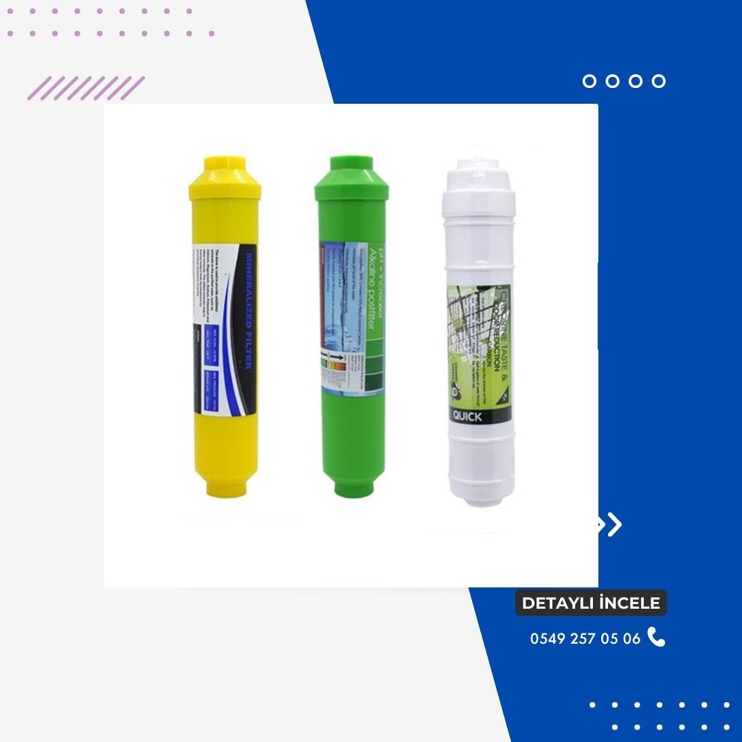 Tatlandırıcı Filtre -Mineral Filtre -Alkali Filtre Su Arıtma Filtresi
