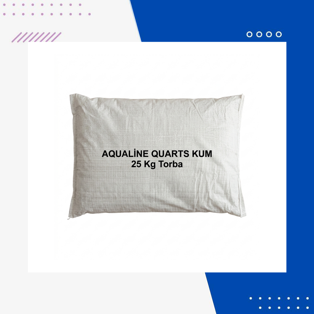 Aqualine Quarts Arıtma Kum 25 KG