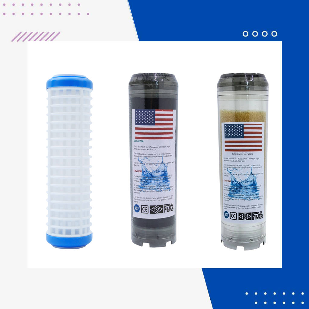 Daire Girişi Su Yumuşatma Cihazı Koku Ve Klor Önleyici Yedek Filtre Seti