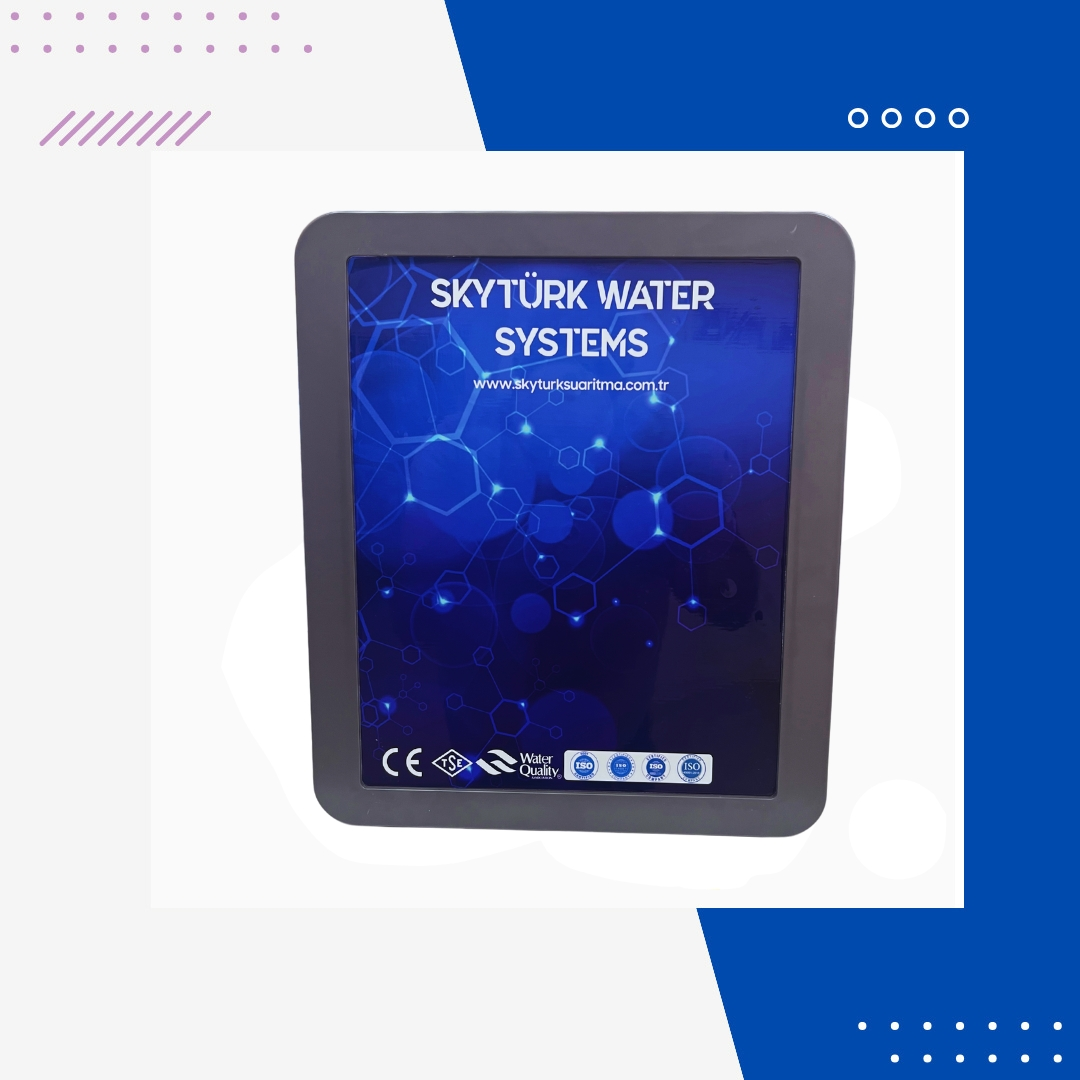 Skytürk Slim Kasa Pompasız Su Arıtma Cihazı