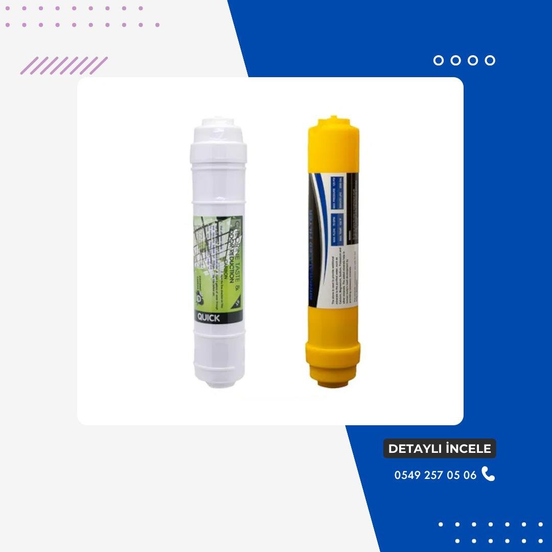 Su Arıtma Cihazı Mineral Filtre Ve Tatlandırıcı Filtre