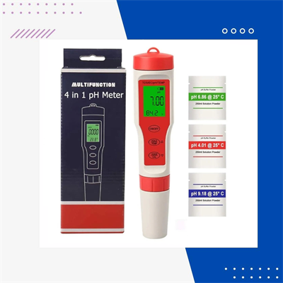 4ü 1 Arada Ph/Ec/TdsMetre/Sıcaklık Ölçüm Cihazı