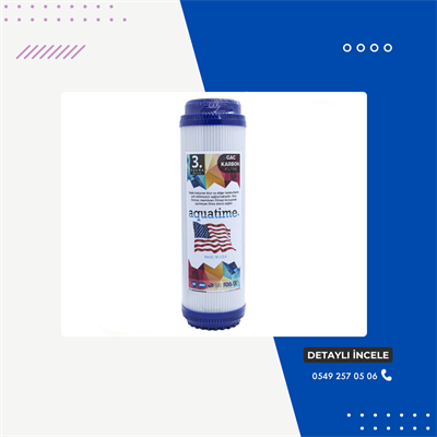 Su Arıtma Filtresi 10 İnç Gac Karbon (UDF) Filtre