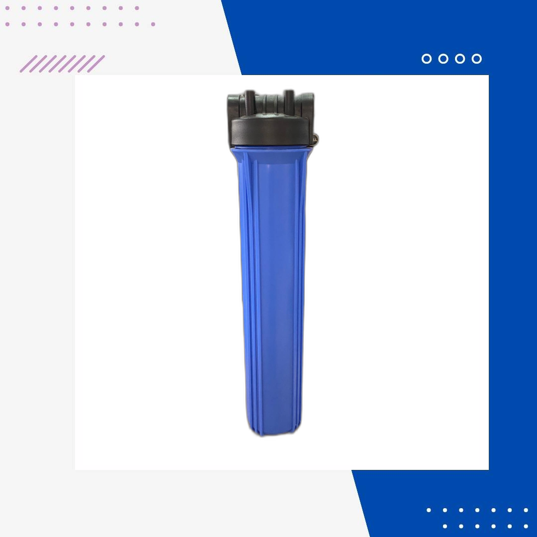 20'' Mat Mavi Housing 3/8'' (Giriş / Çıkış)