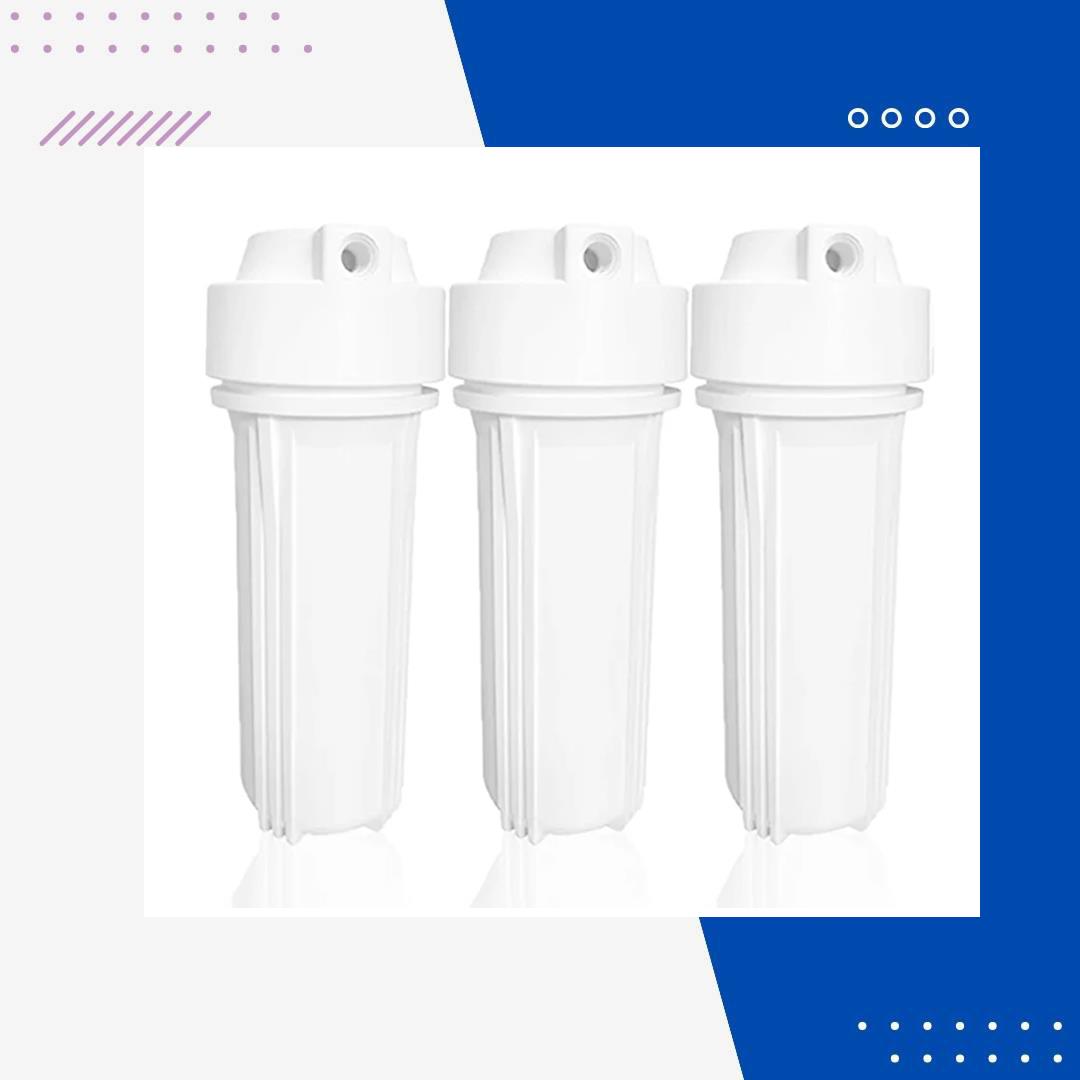 Açık Kasa Su Arıtma Cihazları için 3'lü Housing Seti