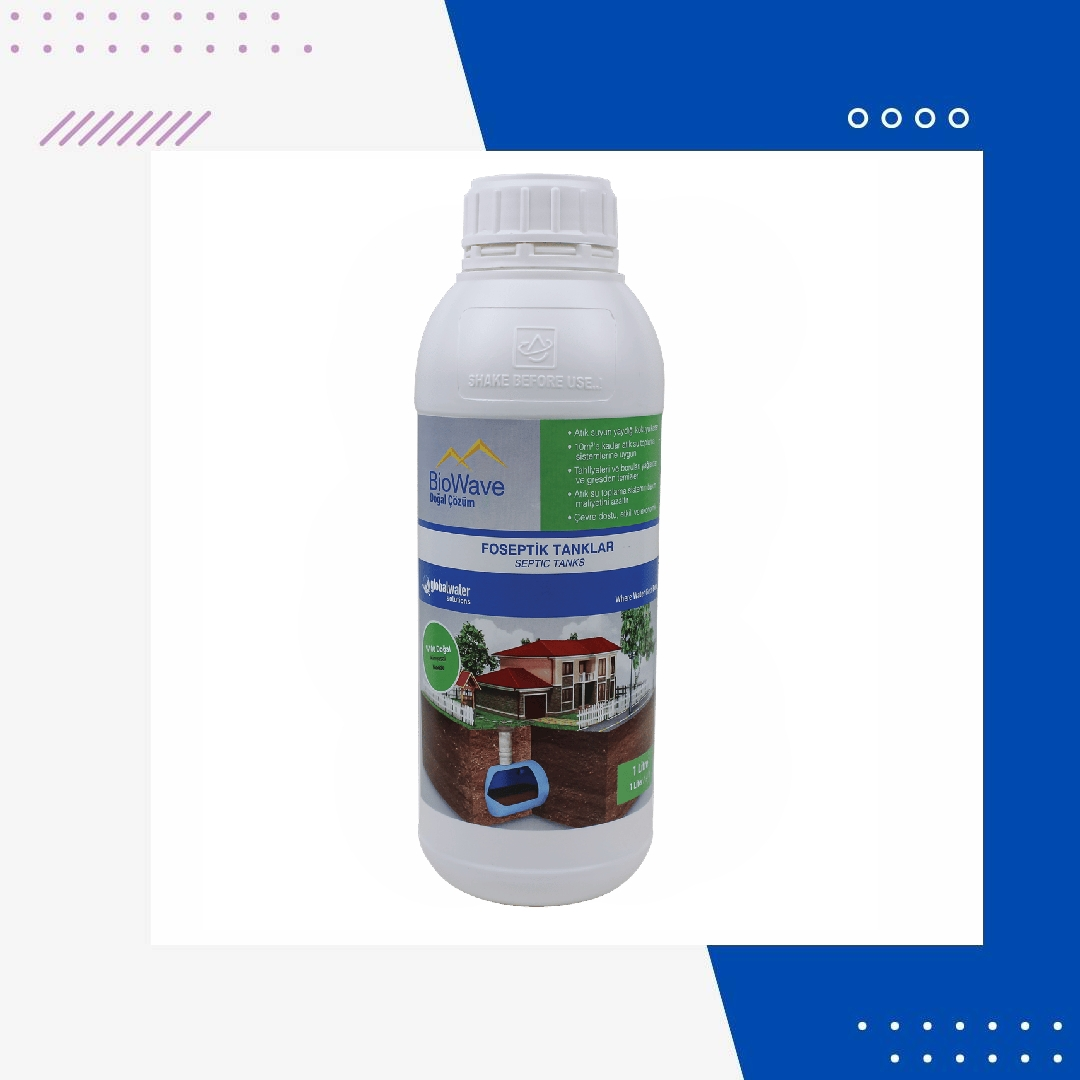 Biowave Foseptik Tanklar Koku ve Atık Giderici 1 Litre