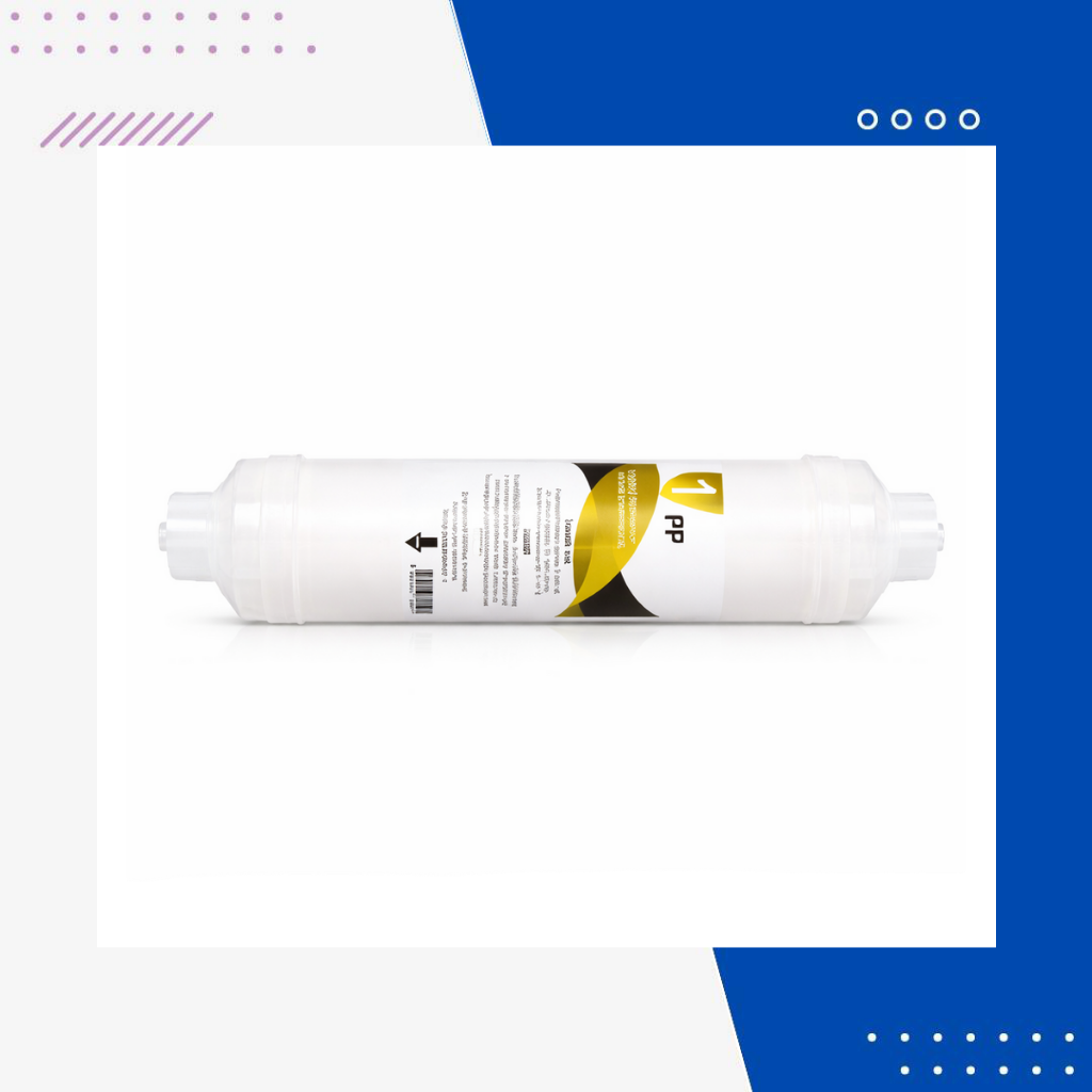 Çubuklu 12'' 5 Mikron Sediment (Spun) Filtre