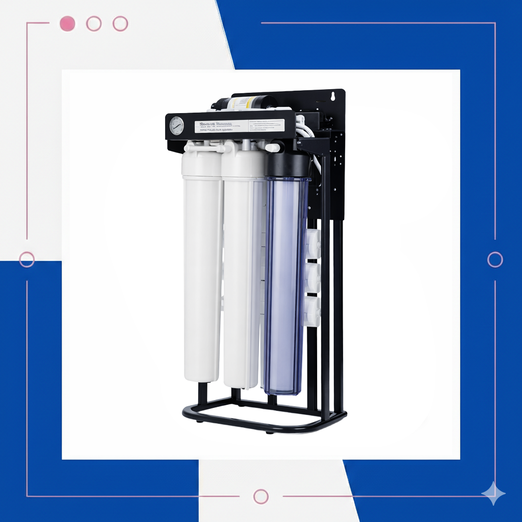 High Flow 20'' Direk Akış Su Arıtma Cihazı 600 GPD - 750 GPD - 900 GPD