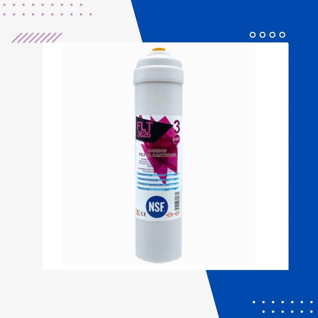 Nsf Onaylı Çubuklu 12'' 3 Numara Udf Gac Karbon Filtre