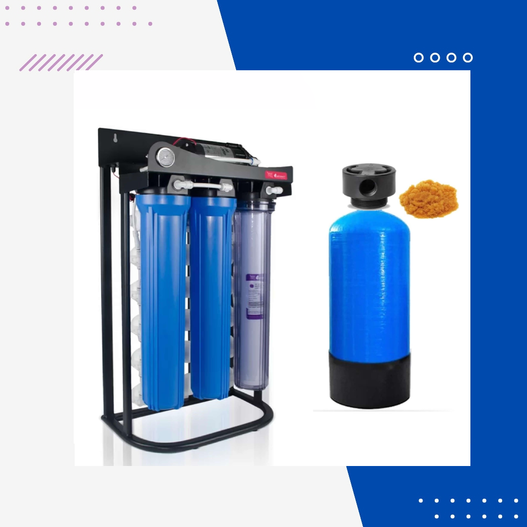 Sanayi Tipi Saf Su Arıtma Cihazı Günde 1500 LT Kapasiteli Direk Akışlı