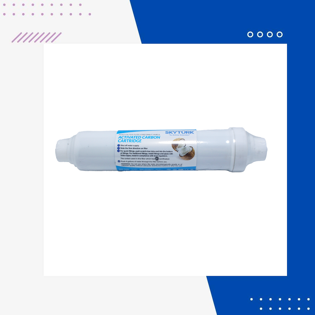 SKYTÜRK 10'' Çubuklu Post Karbon (1100 İODINE)