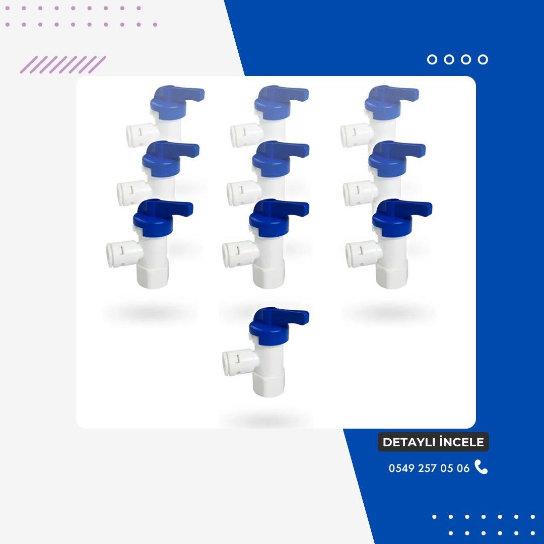 Su Arıtma Cihazı İçin Tank Vanası 10 Adet