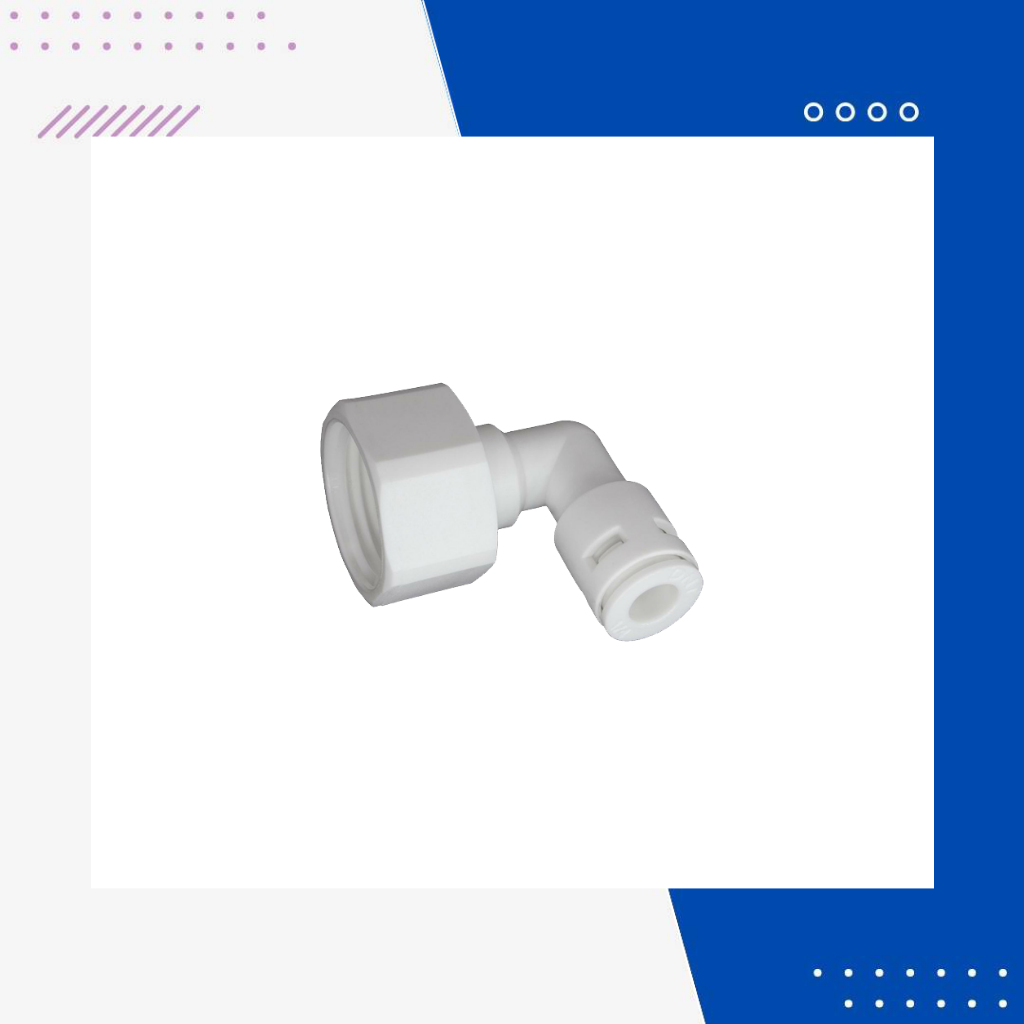 Tank Bağlantı Dirseği 1/4'' Quick – 1/4'' İç Dişli