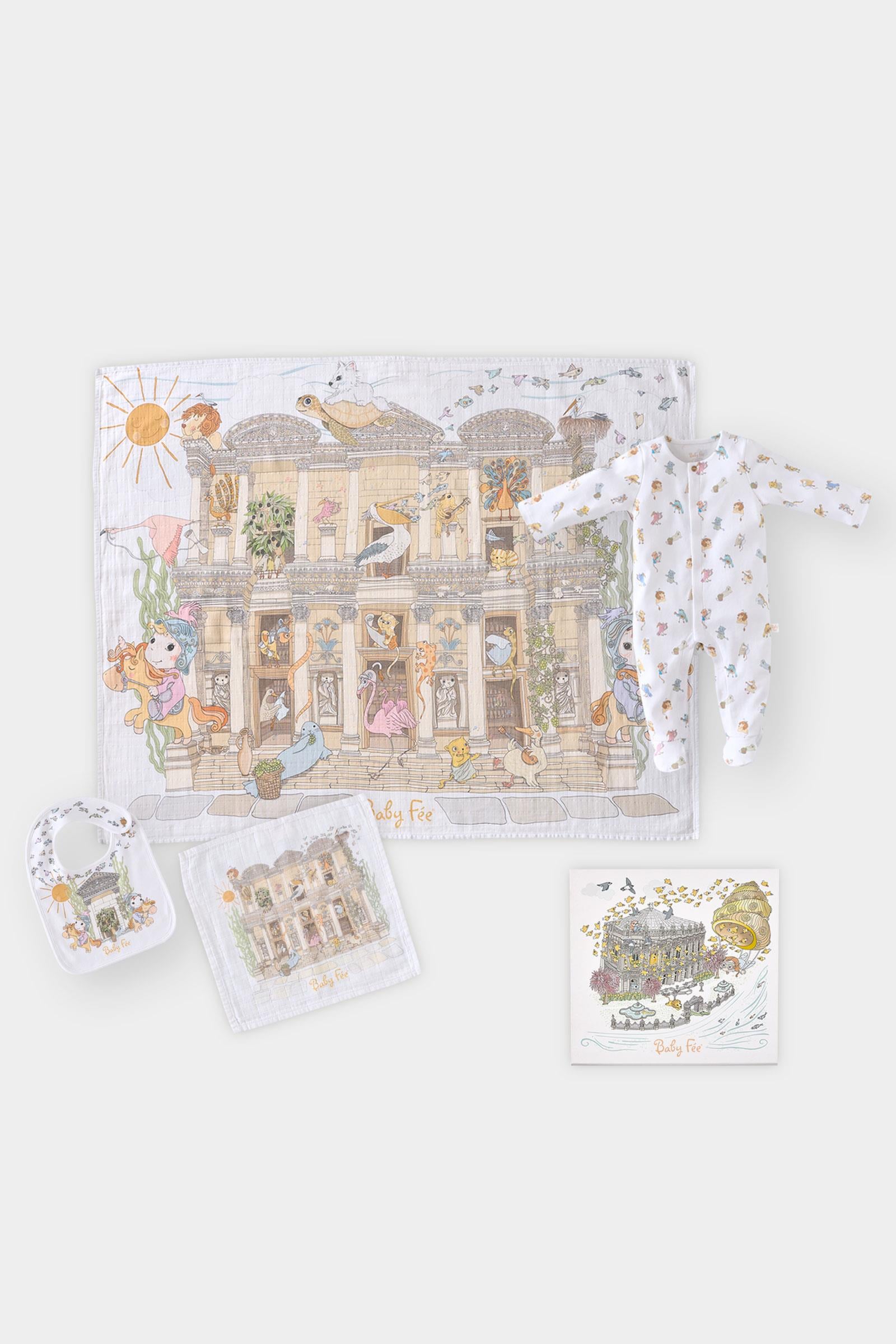 Gift Set of 4 - Ephesus Collection Jumpsuit Gift Set