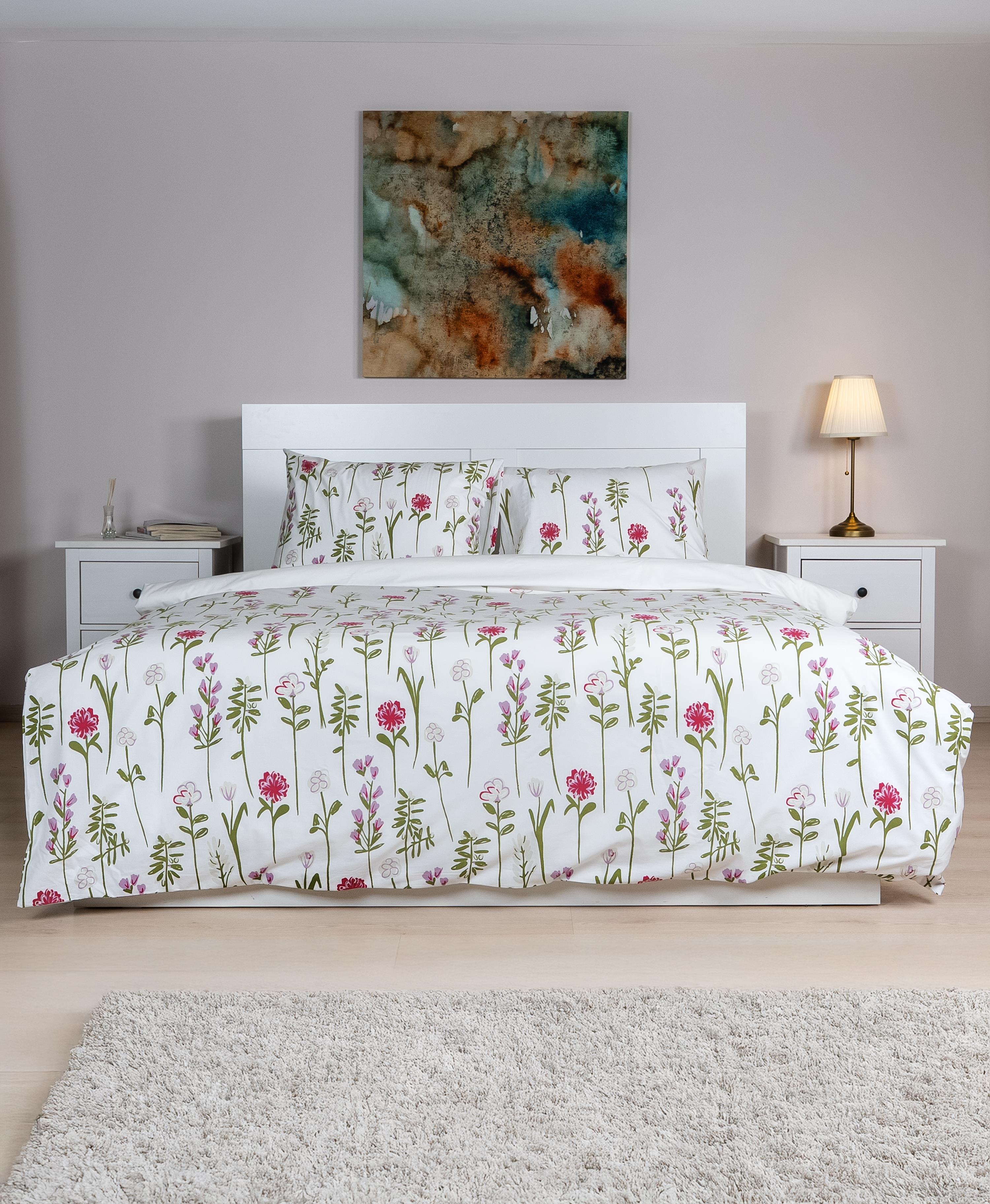 Cotton Collection Tek Kişilik Nevresim Seti Fleur