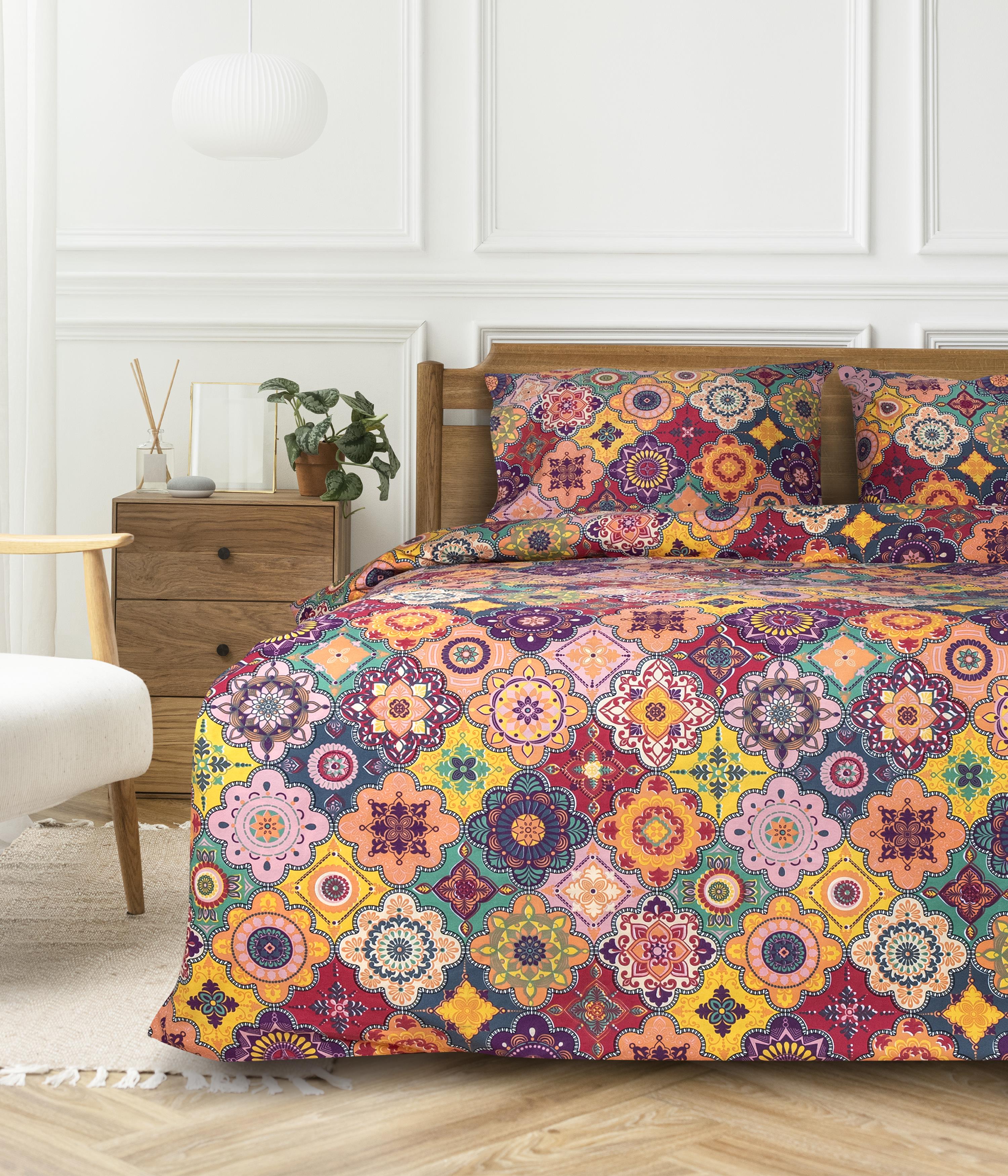 Cotton Collection Tek Kişilik Nevresim Seti Harmoni