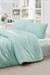 Cotton Collection Ranforce Tek Kişilik Nevresim Takımı Simple Mint