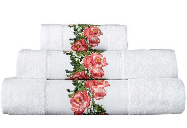 Menderes Home Cotton Collection Bukle 3'lü Havlu Set Kaveviçe Byz