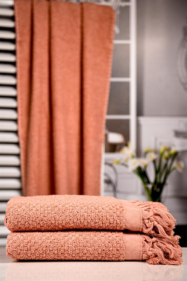 Menderes Home Cotton Collection Bukle Banyo Havlusu Peşkir G.Kuru