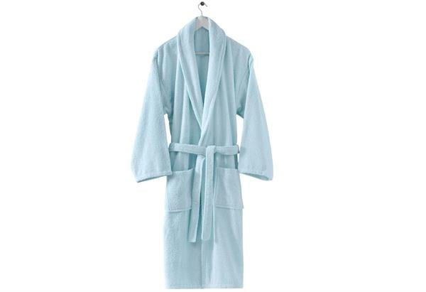 Menderes Home Cotton Collection Bukle Small Bornoz Düz Mint