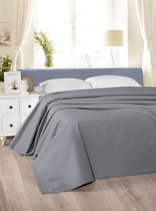 Menderes Home Cotton Collection Pike R Tek Kişilik Pike Gri
