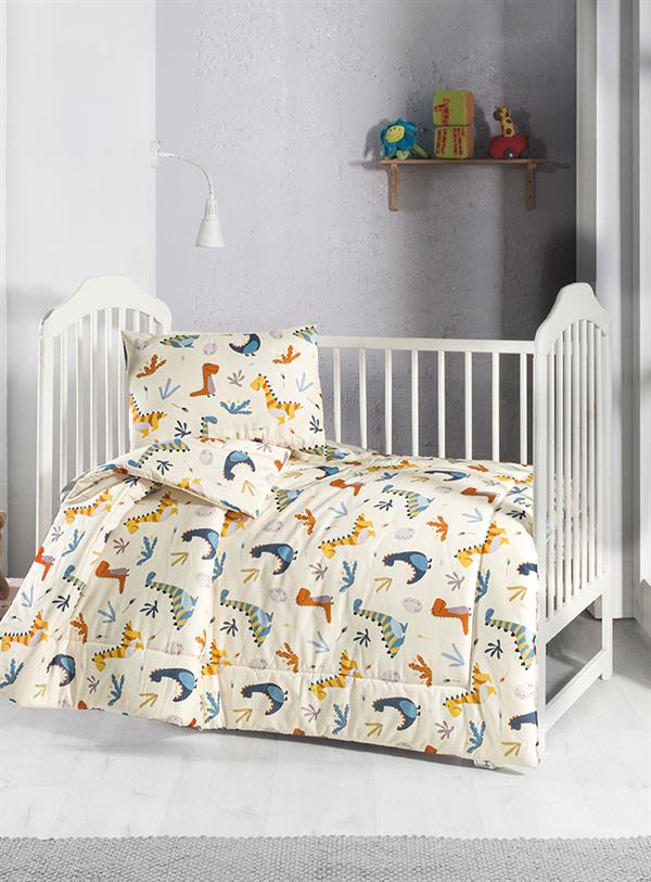 Menderes Home Lanotte Ranforce Bebe Yorgan+Yastık Kılıfı Dinazor