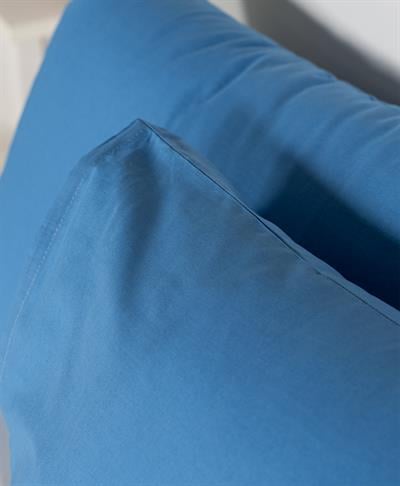 Cotton Collection 2'li Yastık Kılıfı Mavi