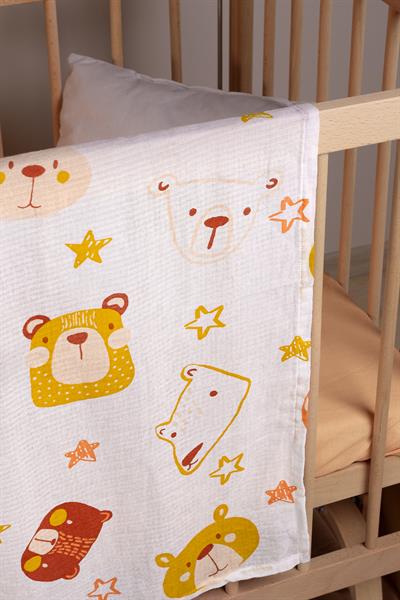 Cotton Collection Bebek 3'lü Müslin Set Douce
