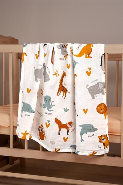 Cotton Collection Bebek 3'lü Müslin Set Douce
