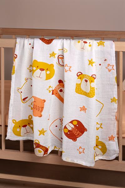 Cotton Collection Bebek 3'lü Müslin Set Douce