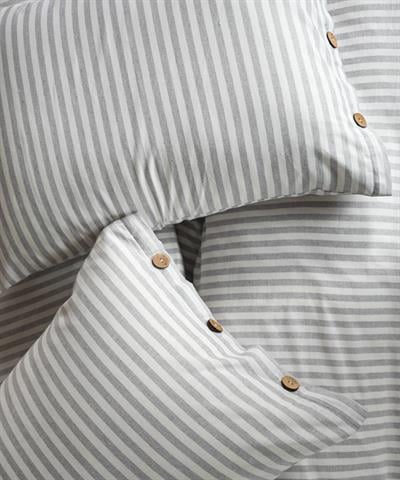 Cotton Collection Çift Kişilik Çizgili Nevresim Seti Reveboheme