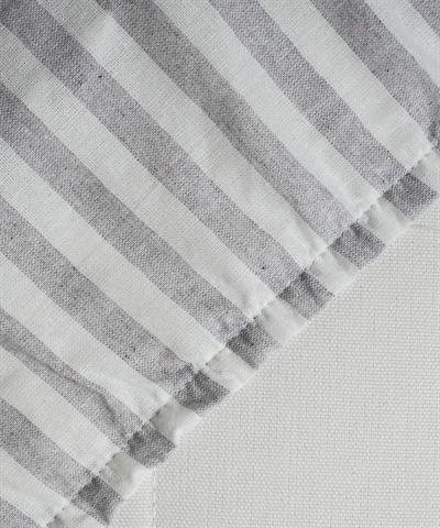 Cotton Collection Çift Kişilik Çizgili Çarşaf Seti D1