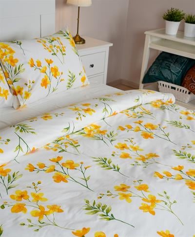Cotton Collection Çift Kişilik Nevresim Seti Daisy