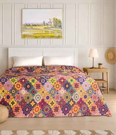 Cotton Collection Çift Kişilik Pike Harmoni